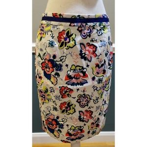 NWT Boden floral skirt